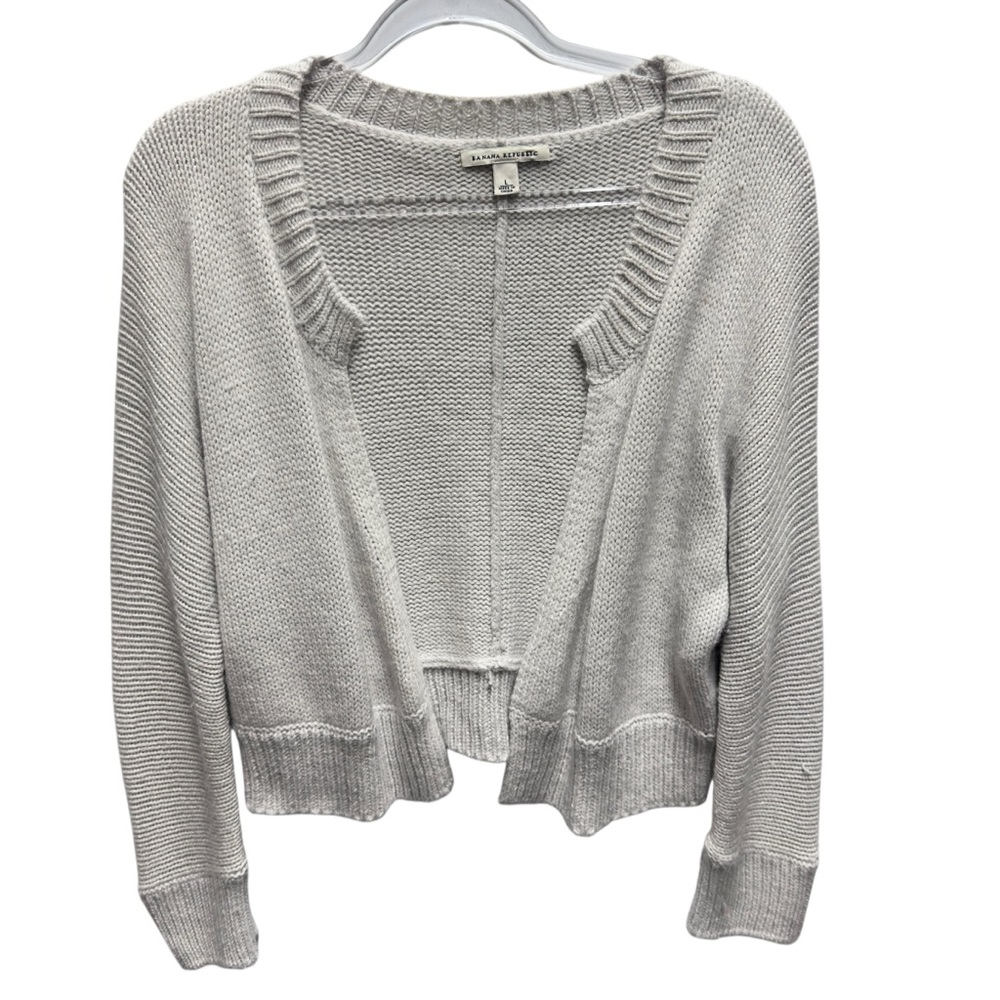 Alpaca Wool Knitted Sweater Cardigan Shrug Jacket Bolero Topper Layering